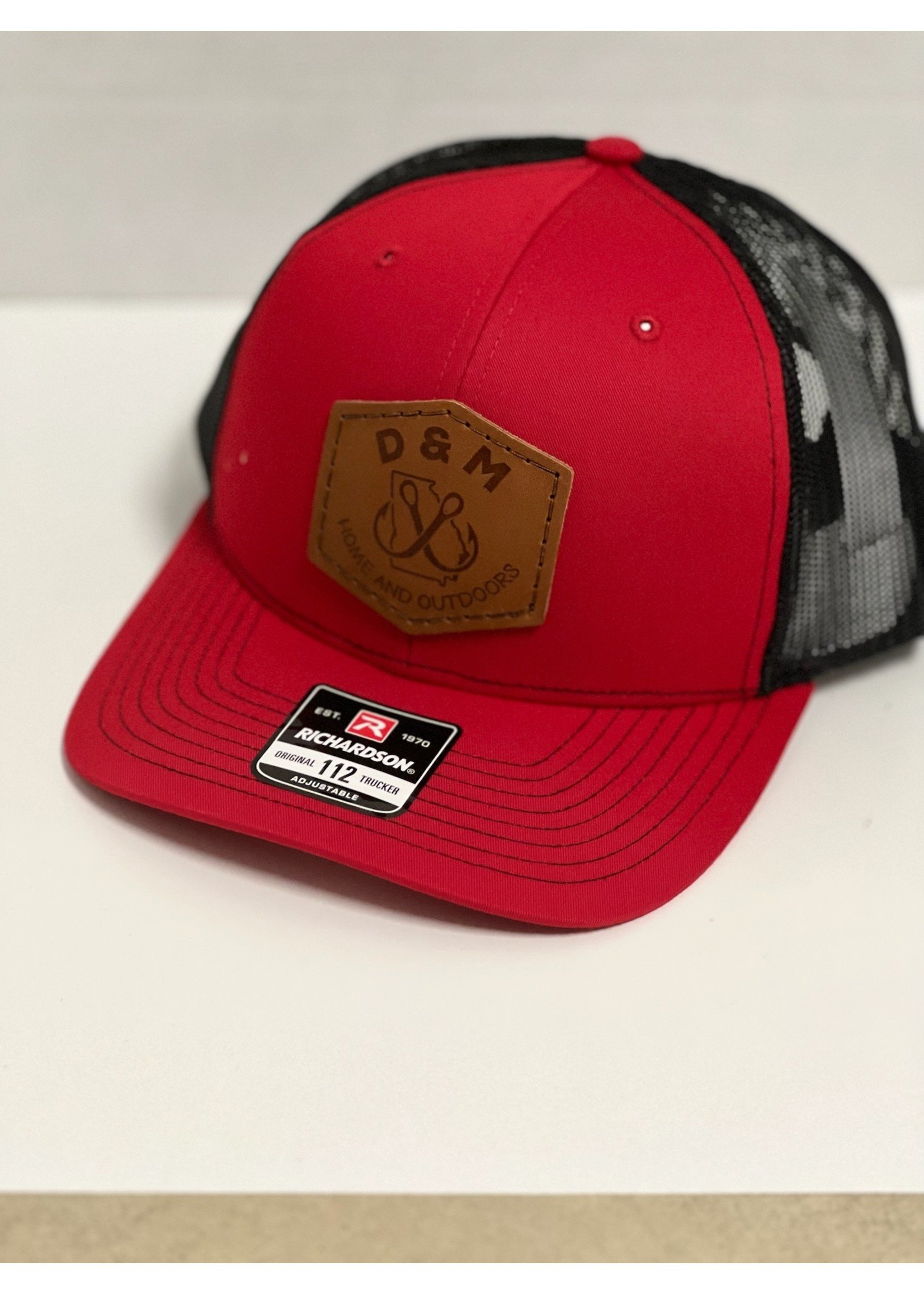 DMHO Leather Patch Hat