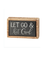 Box Sign Mini - Let God