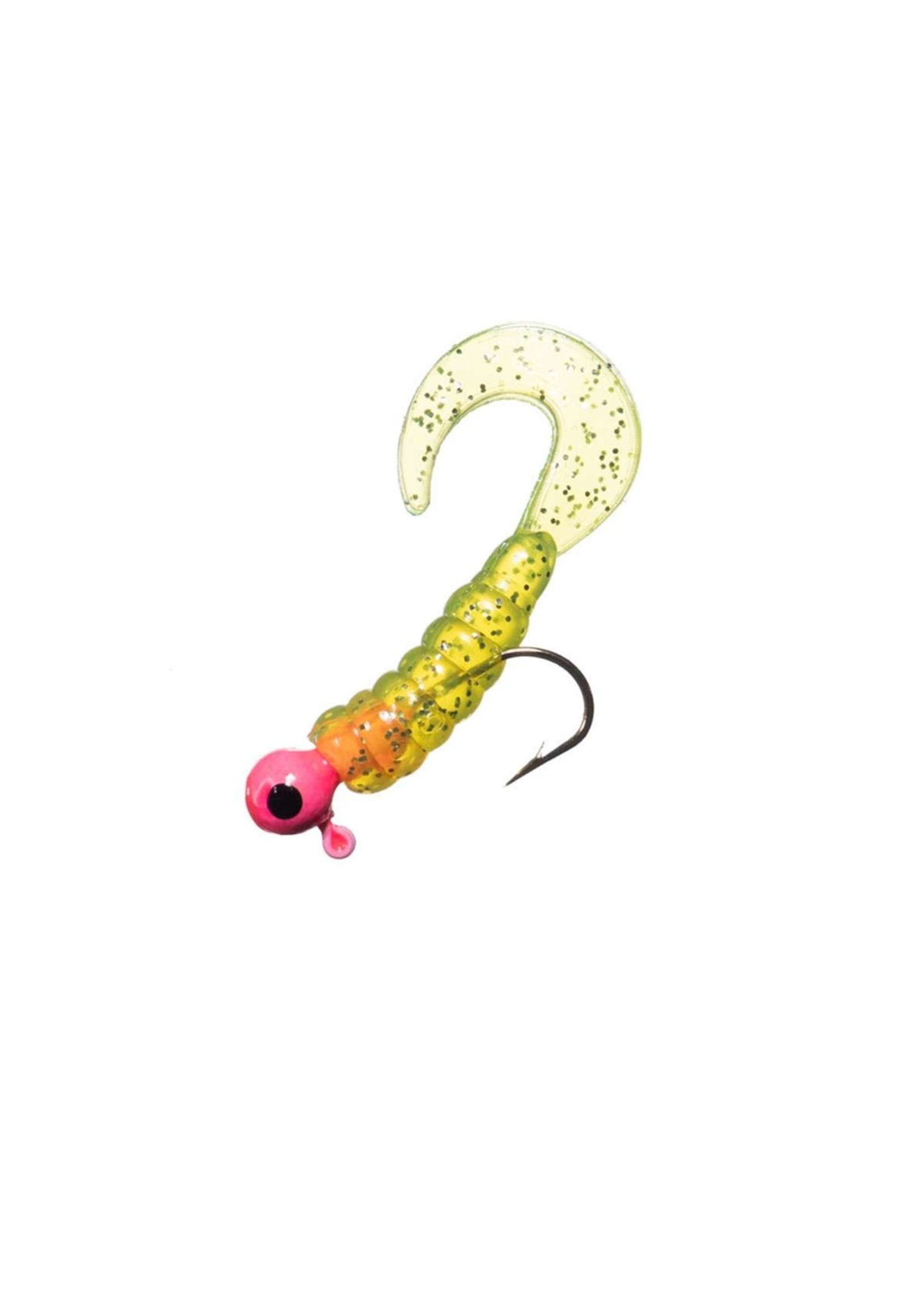 Rigged Curl Tail Grub 7pk