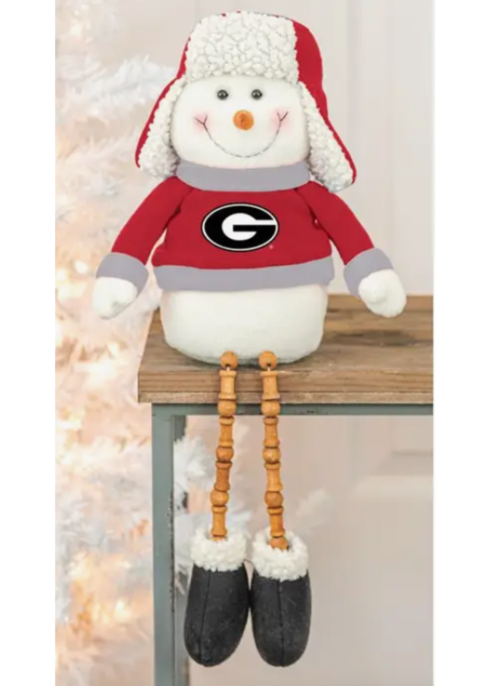 Hanna's Handiworks Georgia Bead Leg Snowman