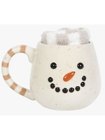 Something Differnet Wholesale Christmas Snowman Mug and Socks Set