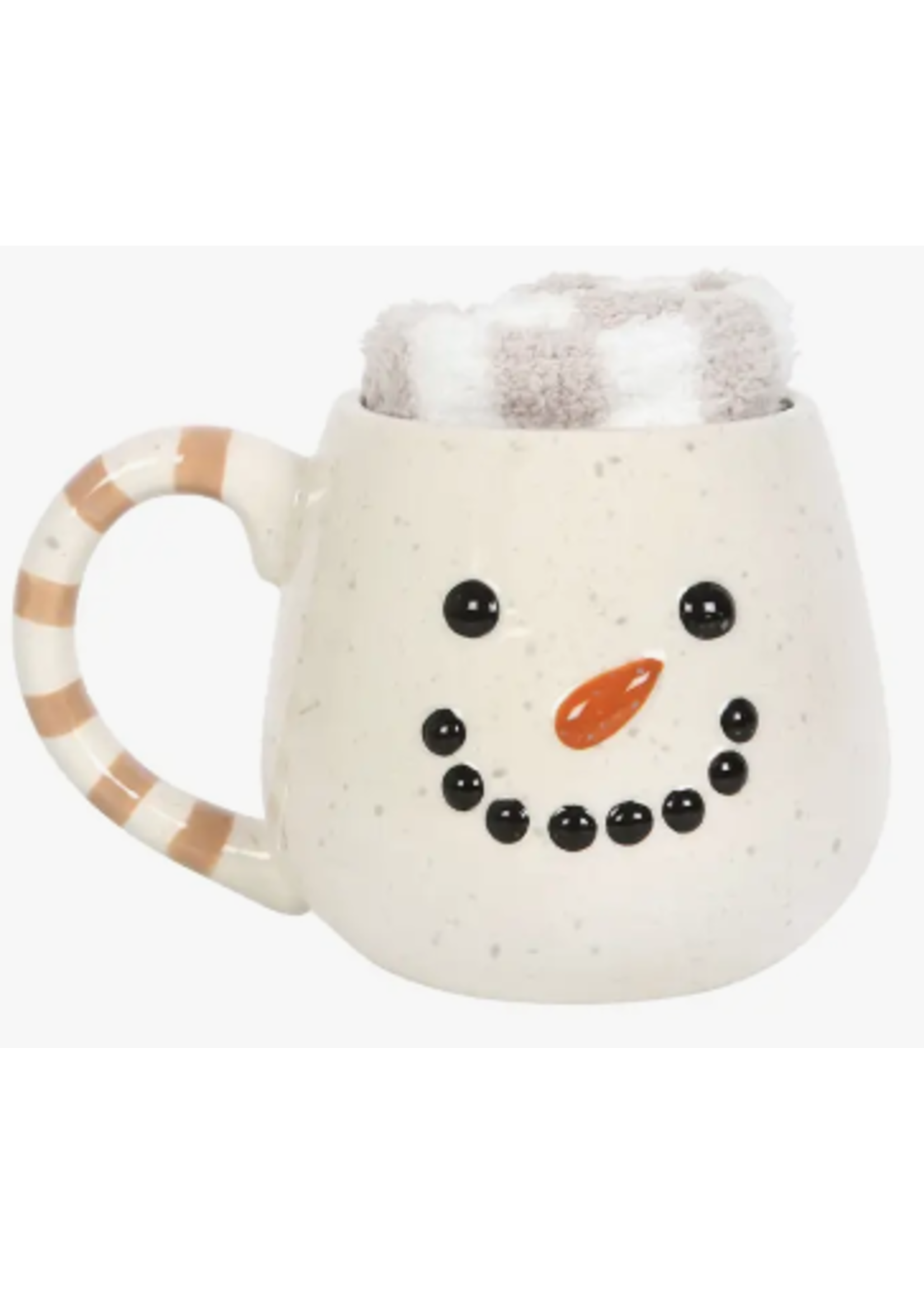 Something Differnet Wholesale Christmas Snowman Mug and Socks Set