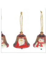 Hanna's Handiworks Metal Small Santa Bell