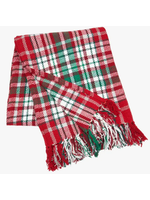 C&F Home Christmas Gabriel Red Plaid Throw Blanket