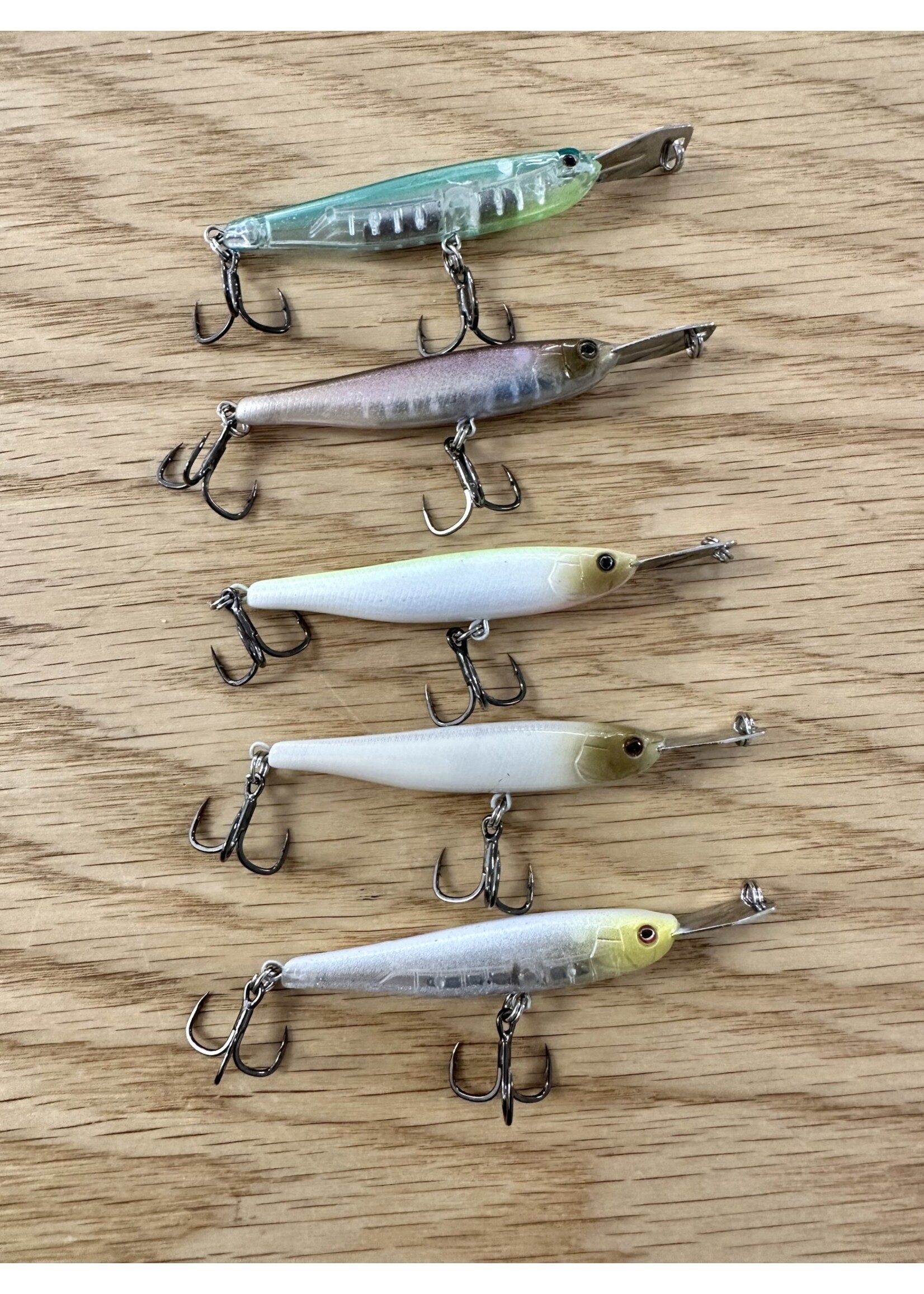 Lip Thrashin Lures Lip Thrashin Lures KO 70 White/Chartreuse