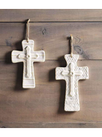 Small Layered Stoneware Cross