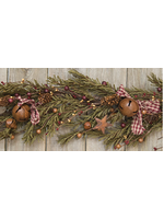CWI Gifts Rustic Holiday Pine Garland 3'