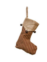 CWI Gifts Rustic Stocking 8"
