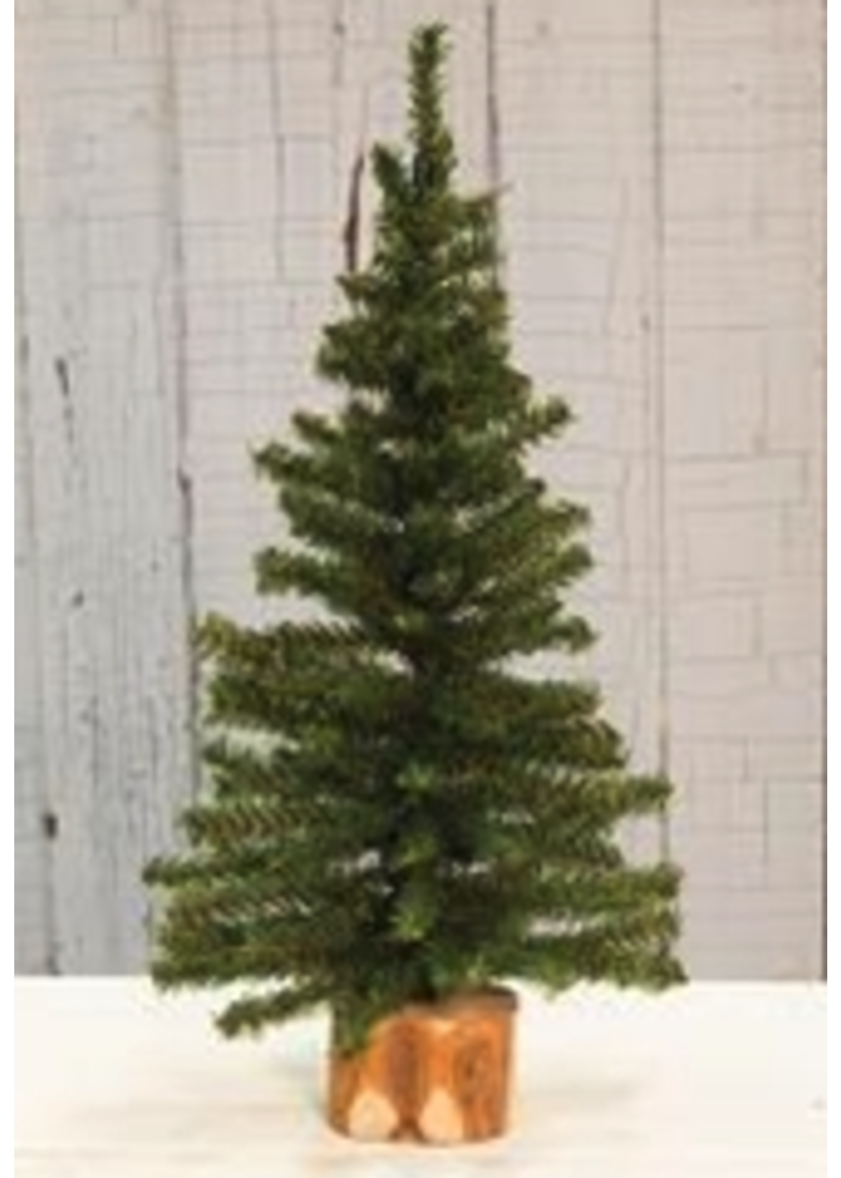 CWI Gifts Mini Tree w/Wood Base 18"