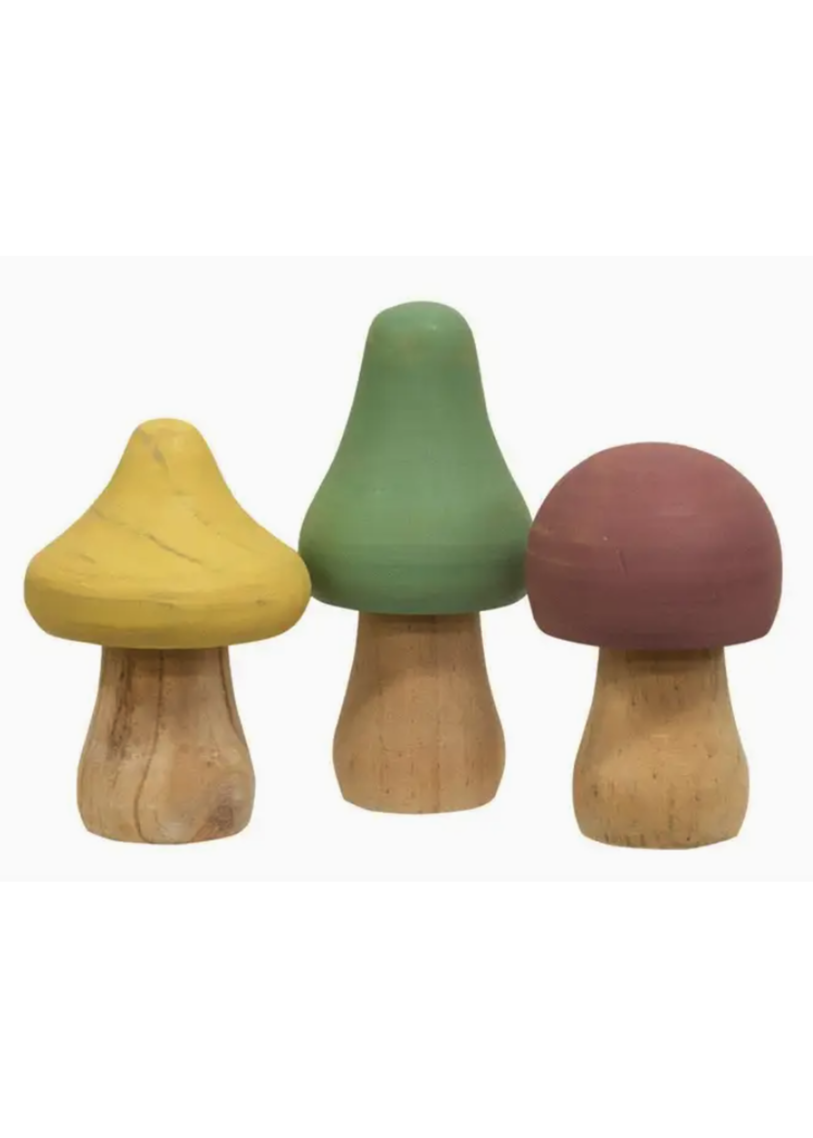 Wooden Mushrooms