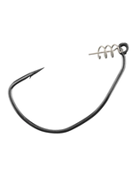 Owner Beast Hook W/ Twist Lock 10/0 Black Chrome 3pk
