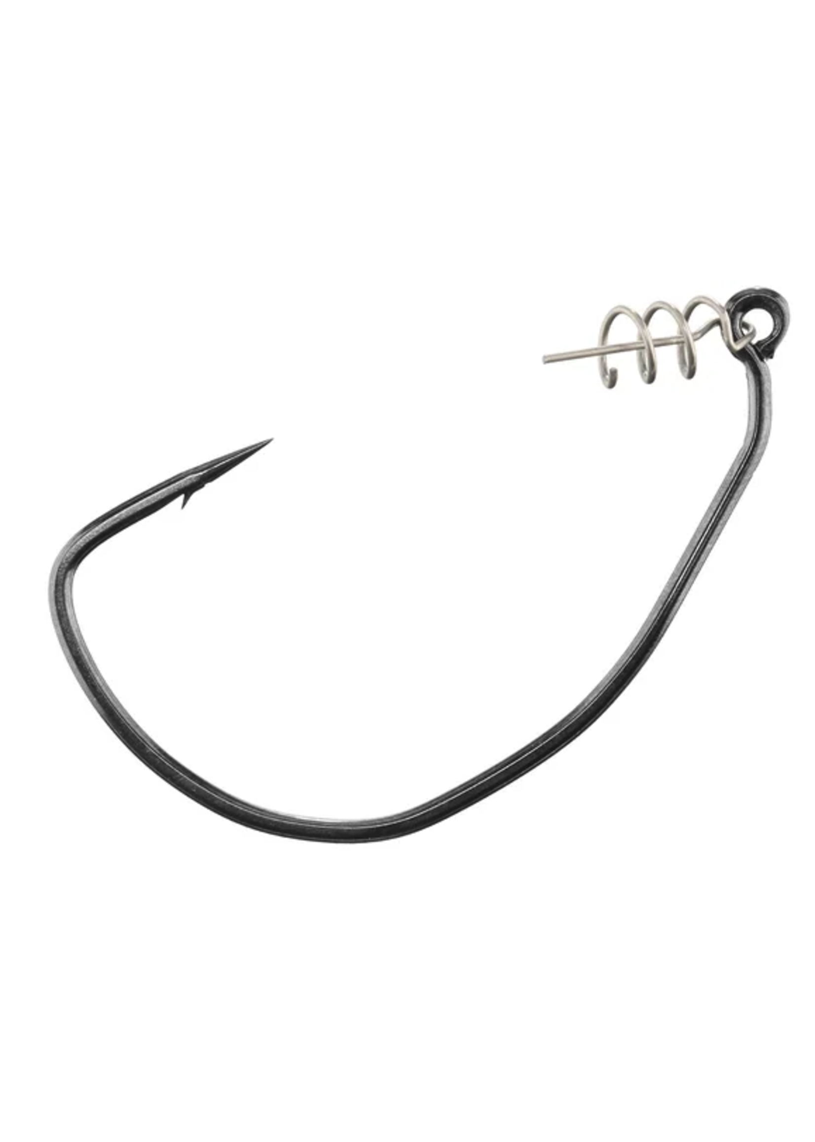Owner Beast Hook W/ Twist Lock 10/0 Black Chrome 3pk