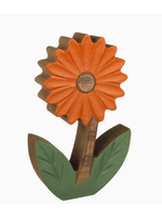 Small Orange Mum Wooden