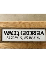 Dakota + Pine Design Waco Coordinates Sign