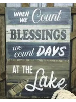 DNS Design Blessings At the Lake Sign