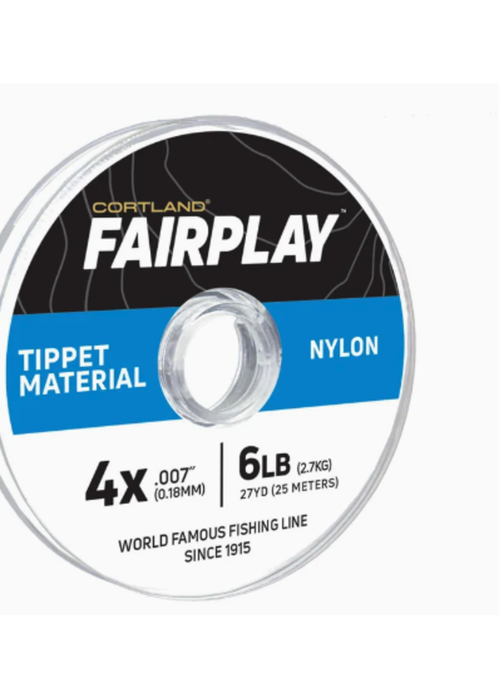 Cortland Fairplay Nylon Tippet 4X-6 LB