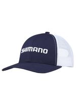 Shimano Shimano Logo Trucker Hat Blue/White