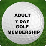 M - Adult - Walking Membership - 7 day