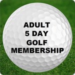 M - Adult - Walking  Membership - 5 day