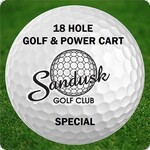 GF - Two Golfers for 18 Holes with use of a Power Cart