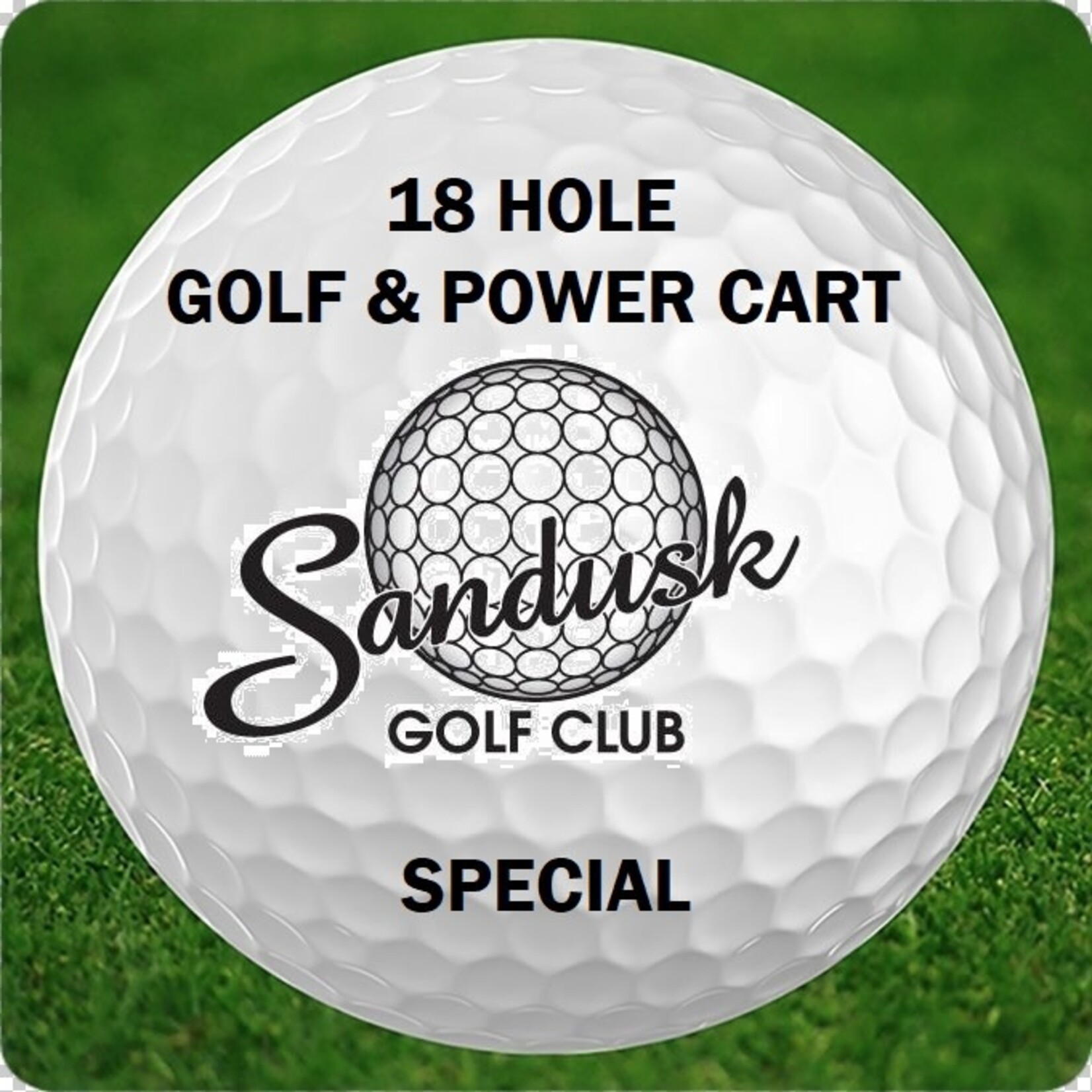 GF - Two Golfers for 18 Holes with use of a Power Cart