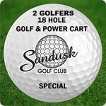 2 Golfers for 18 Holes with use of a Power Cart