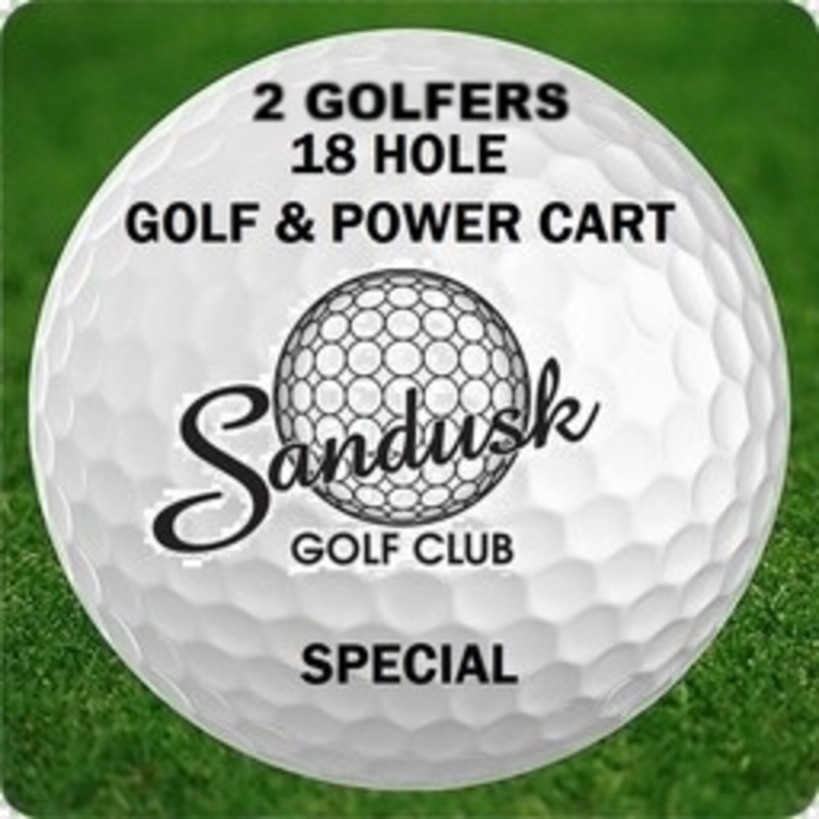 2 Golfers for 18 Holes with use of a Power Cart