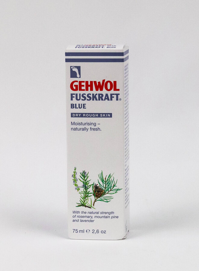 Fusskraft bleu - Peau sèche & gerçée