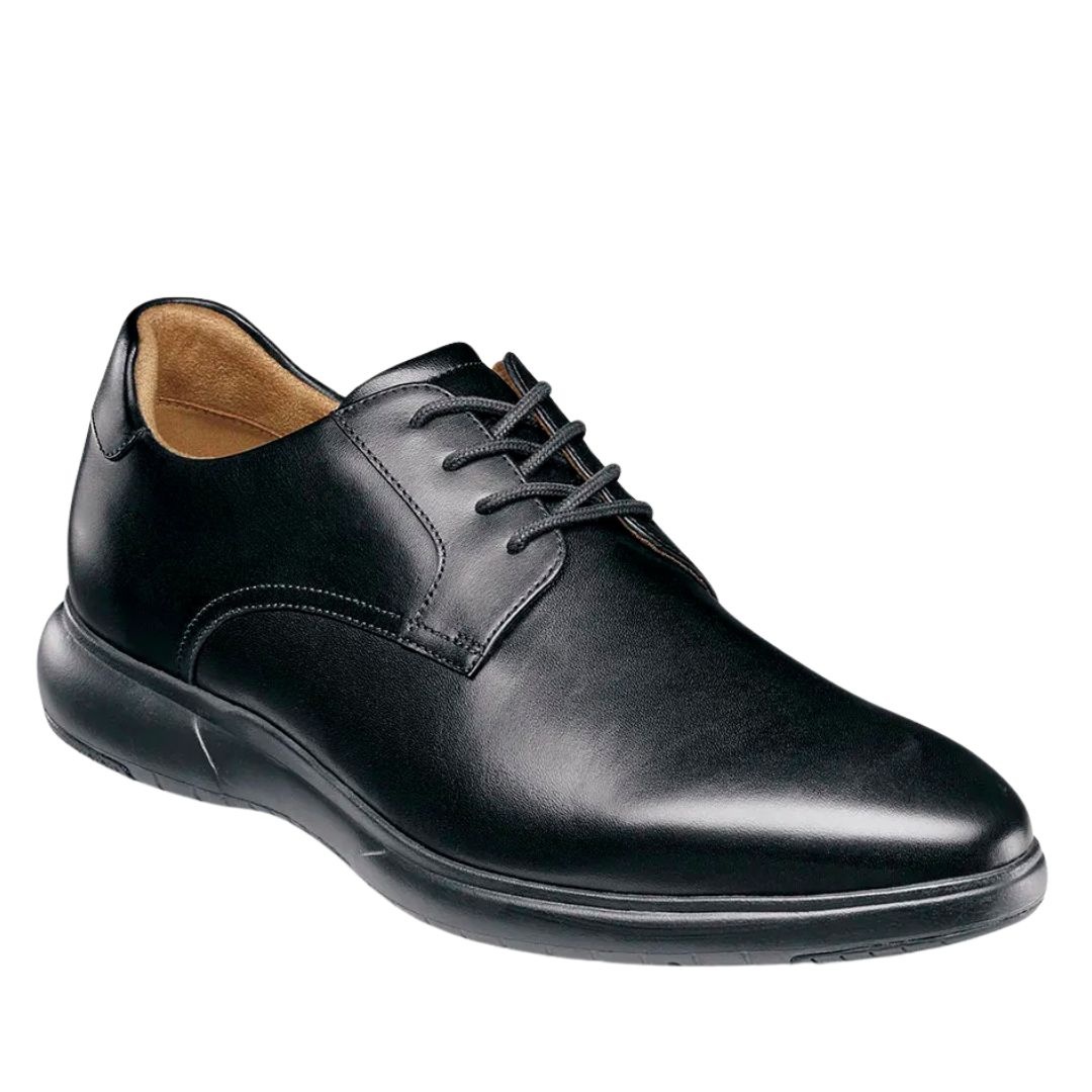 Florsheim Comfortech Black Dress Shoes 13040-001 Plain Toe Size 11.5 D EUC Forecast Waterproof Plain Toe Slip On Men main image 4