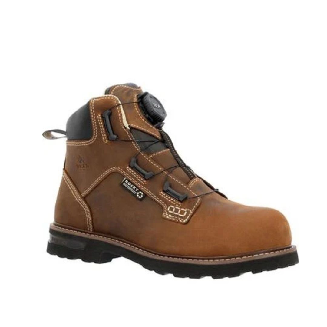 Rocky Rams Horn 8” Men's Composite Toe Safety Boots - Shippy Shoes