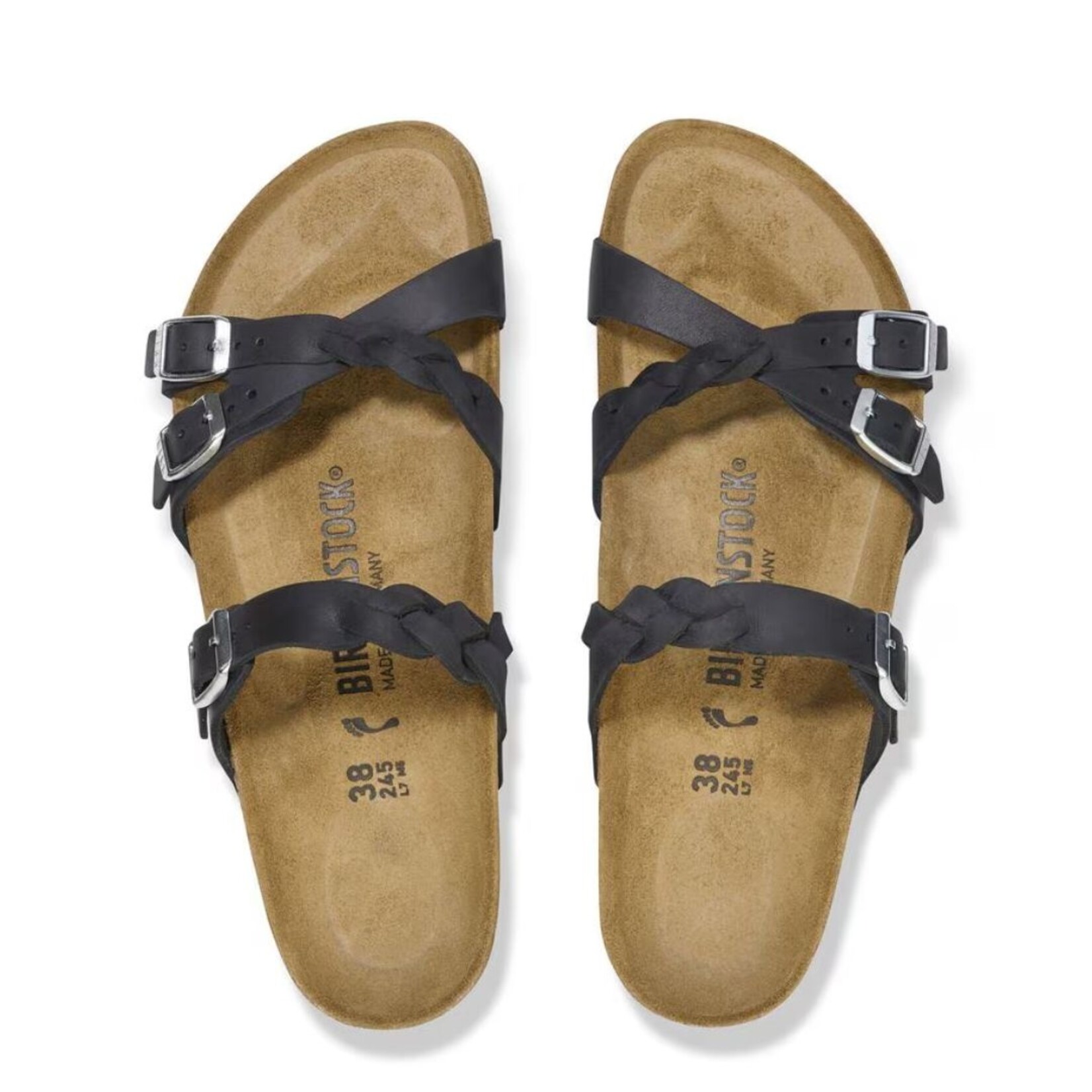 Birkenstock Birkenstock Franca Braided Oiled Leather Sandals