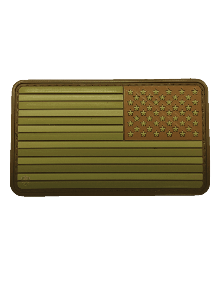 5ive Star Gear U.S. FLAG SUBDUED MULTI MORALE PATCH (Reversed)