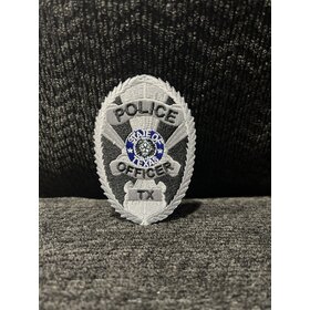 Custom Badge Patch Black/Gray