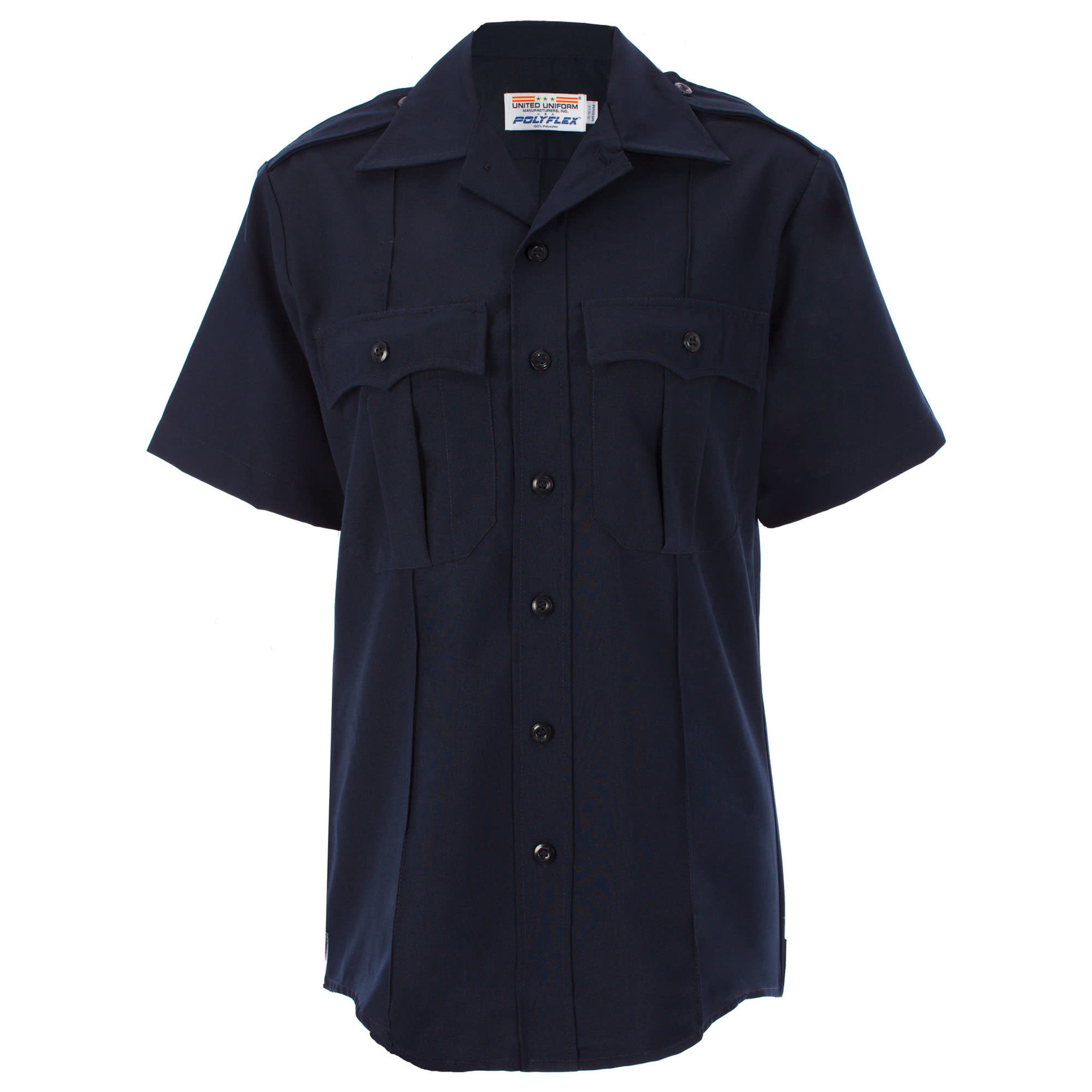 United Uniform S/S P-Flex Shirt Black