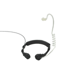 Ear Hugger Throat Microphone with Quick Disconnect for Motorola APX, XPR and SRX