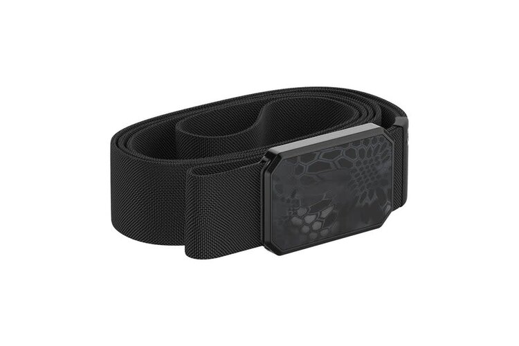 Groovelife Groove Belt Black Belt with Kryptek Typhon Buckle - OSFM (Up to 50")