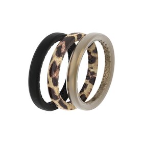 Groovelife GROOVE RING® LEOPARD - STACKABLE