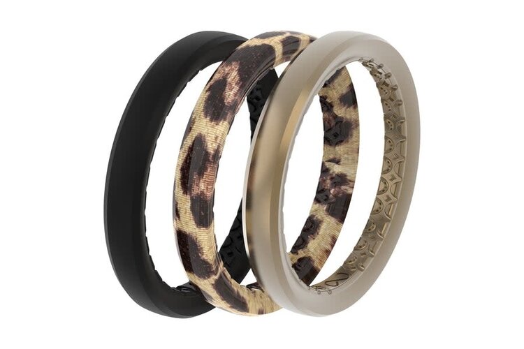 Groovelife GROOVE RING® LEOPARD - STACKABLE