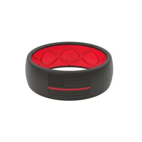 Groovelife GROOVE RING® HERO - FIRE RED FLAG