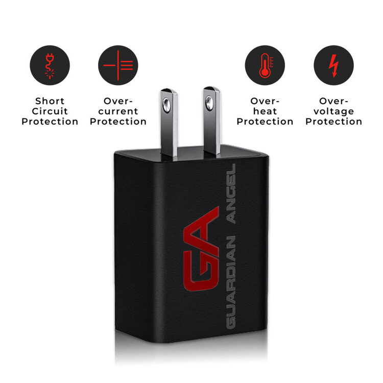 Guardian Angel Guardian Angel AC Adaptor with USB Type-C cable
