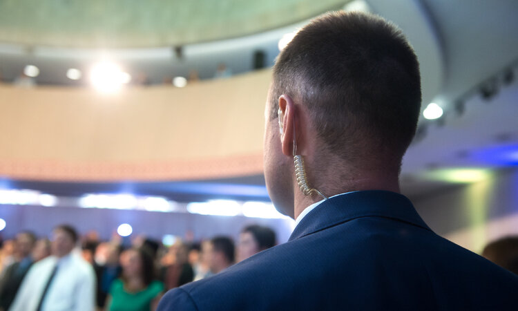 Ear Hugger Clear Acoustic Tube with Mushroom Bud