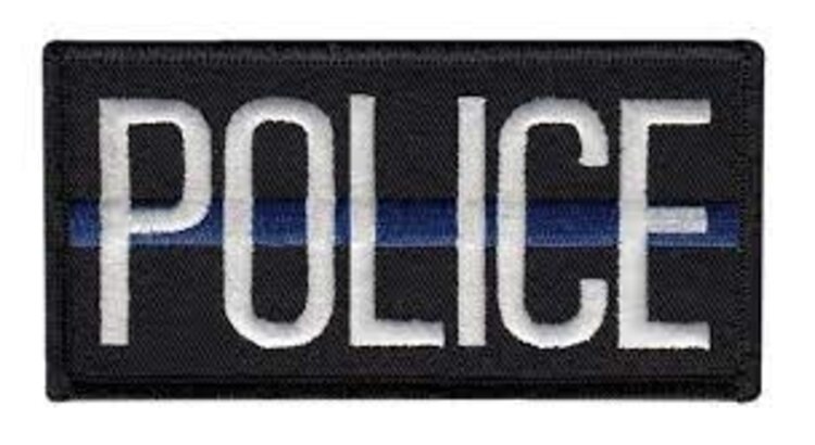 Hero's Pride Patch - Police w/Blue Line