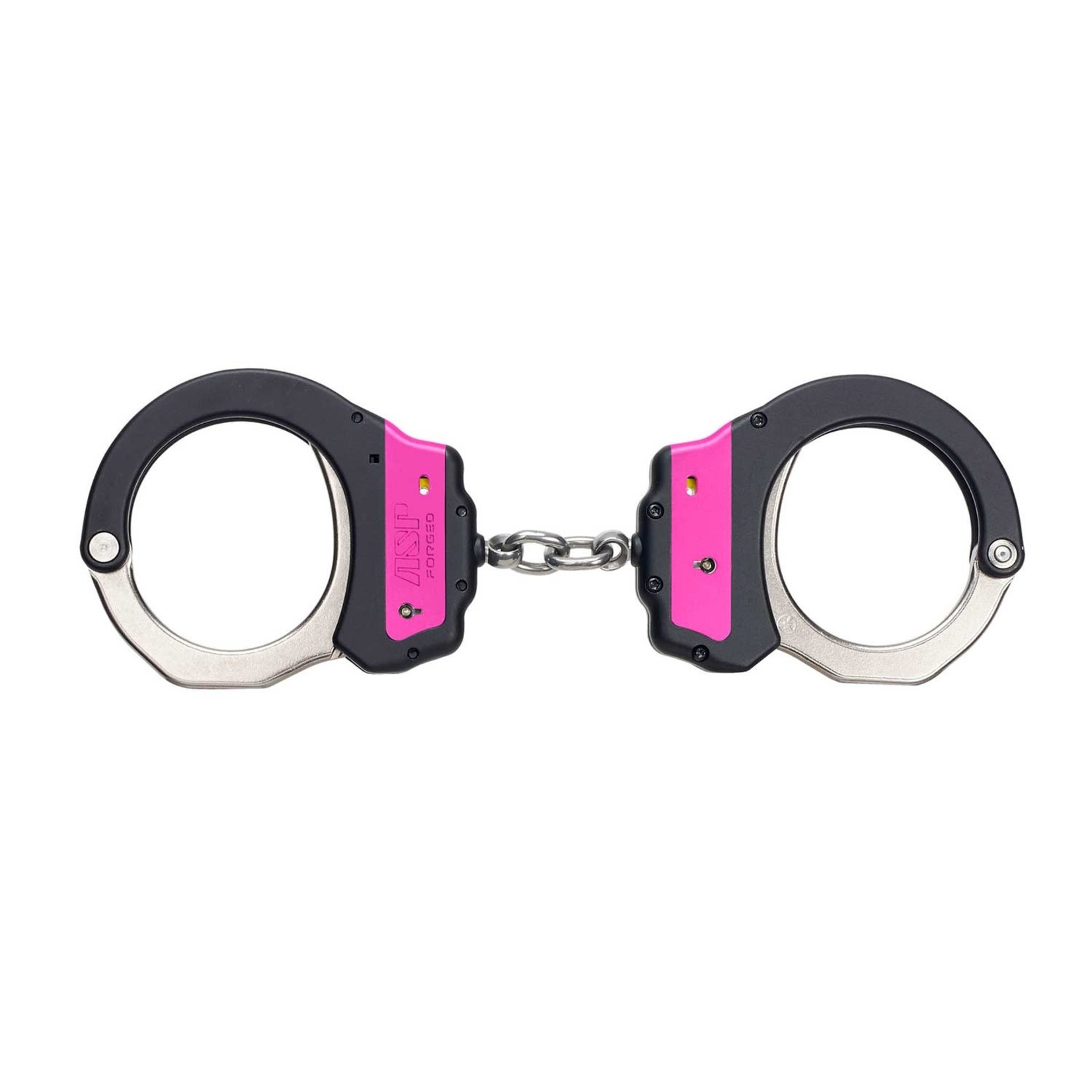 ASP Ultra Cuffs, Pink Chain Identifier (Steel Bow)