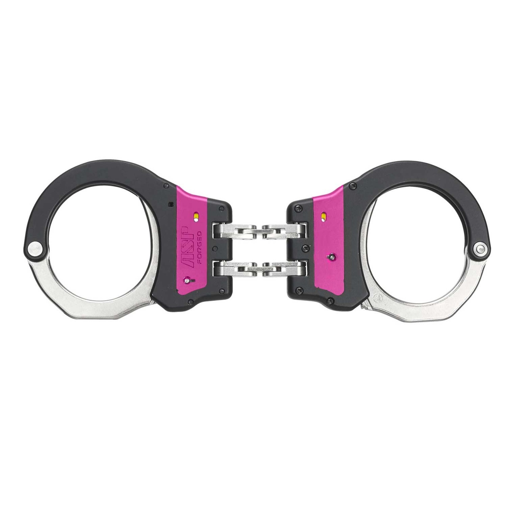 ASP Ultra Cuffs, Pink Hinge Identifier (Steel Bow)