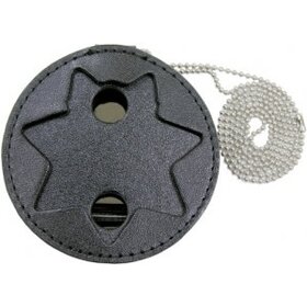 Dutyman Recessed 7pt Shield Badge Holder 6335