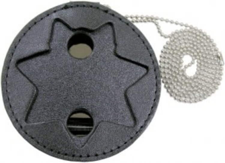 Dutyman Recessed 7pt Shield Badge Holder 6335