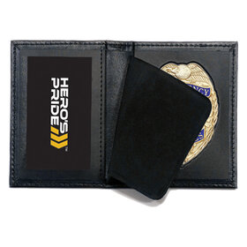 Hero's Pride Leather Badge Case