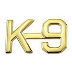 Hero's Pride K-9 Metal Lettering 1/2"