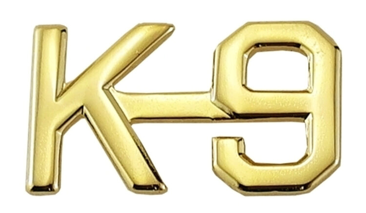 Hero's Pride K-9 Metal Lettering 1/2"