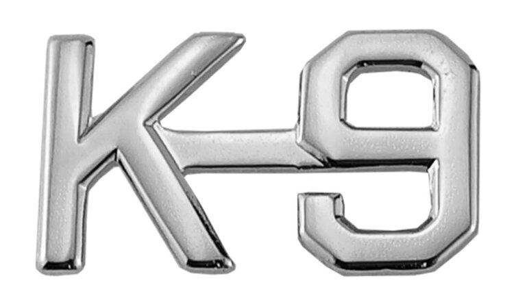 Hero's Pride K-9 Metal Lettering 1/2"